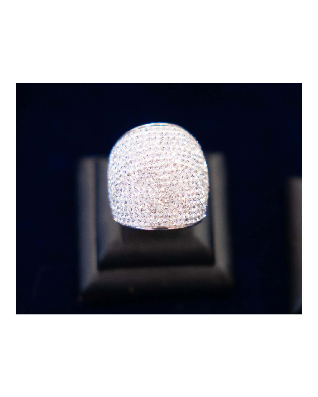 Blue Crystal Ring